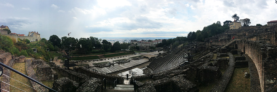 Ruinas romanas en Lyon