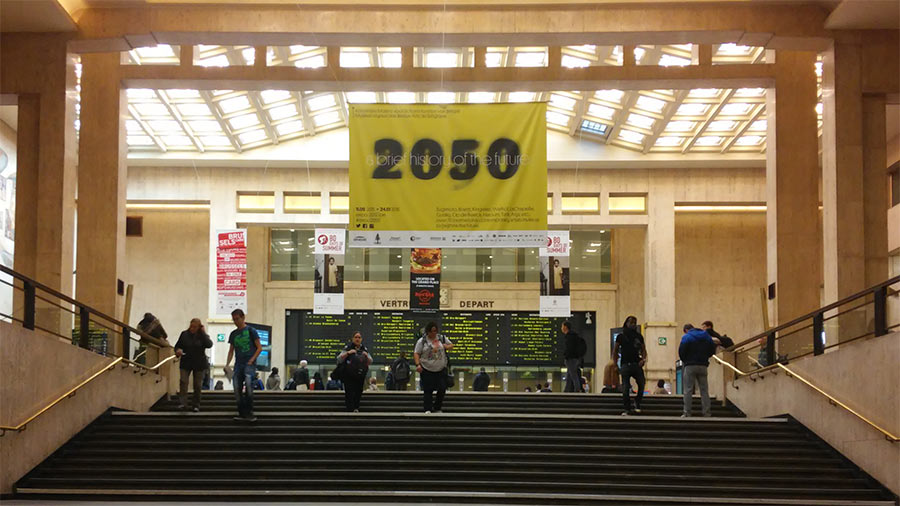 Hall de la estación de Bruselas Centraal