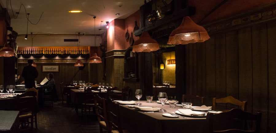 Interior del Restaurante Ciudadela de Gijón