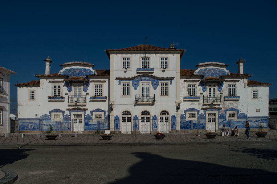 La antigua estación de ferrocarril de Aveiro