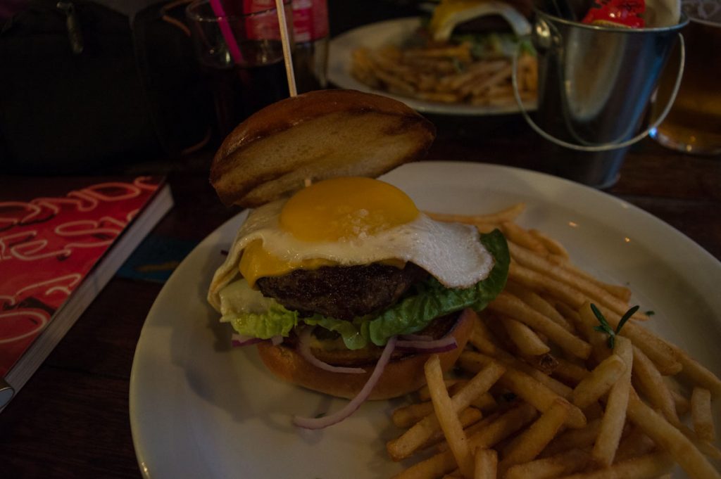 Hamburguesas en Brick Lane