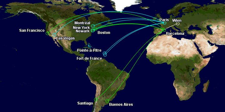 Mapa de rutas de LEVEL en 2019