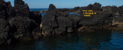 Piscinas naturales de Biscoitos en Terceira