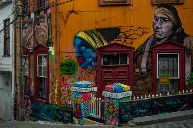 street art en Valparaíso