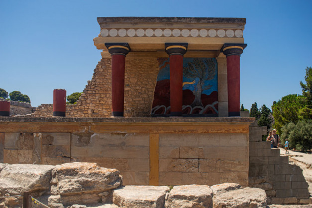 El templo de Knossos